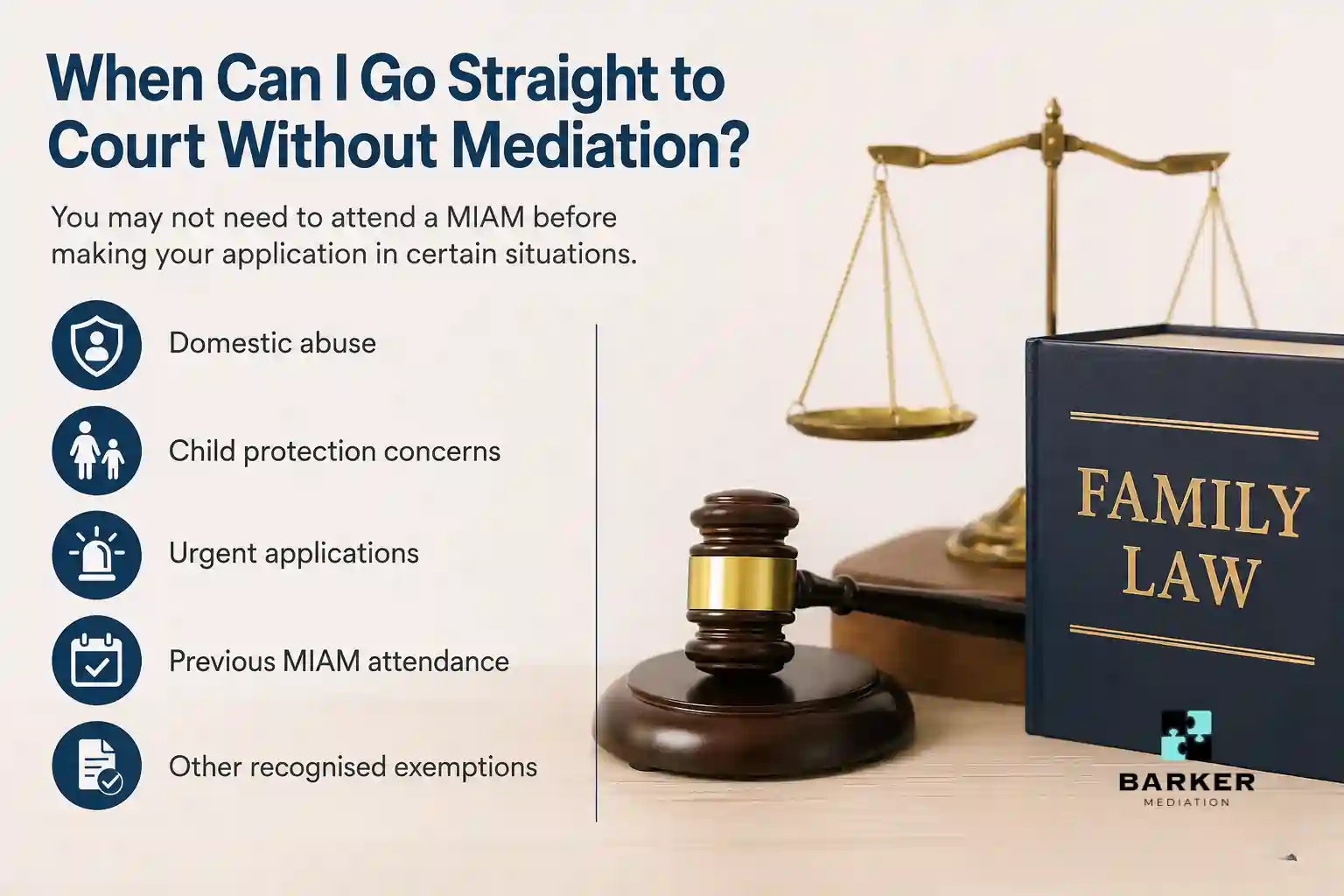 When Can I Go Straight to Court Without Mediation Eastbourne?